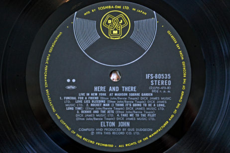 Elton John - Here And There (Vinyl) [Original Japanese Pressing] - Image 3