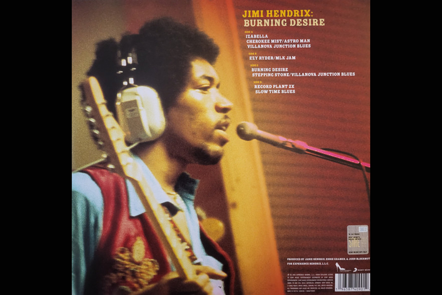 Jimi Hendrix - Burning Desire (2LP Vinyl) [Limited Edition 2022 Record  Store Day Exclusive: Translucent Orange & Red Vinyl]